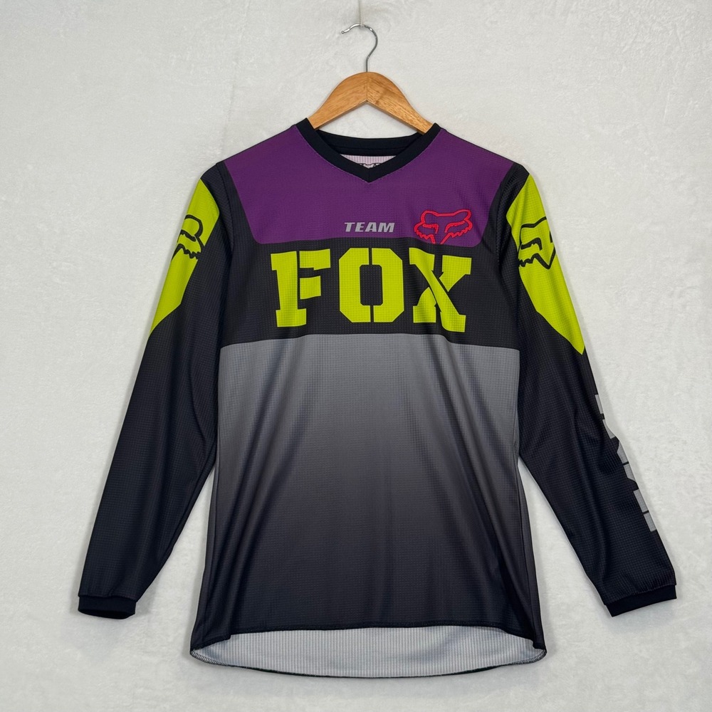 Fox Racing Purple/Yellow Motocross Jersey Small